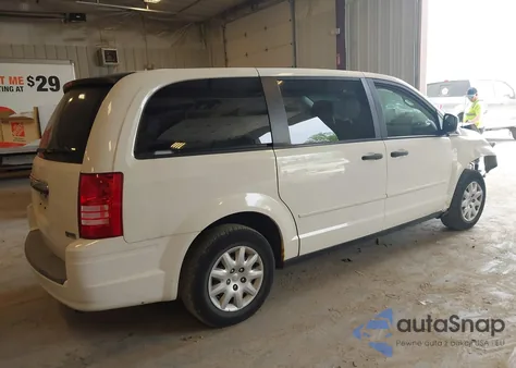 2008 Chrysler Town & Country Lx z USA, uszkodzony, nr VIN 2A8HR44H58R105479